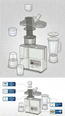 Panasonic / National 176 Juicer 3-in-1